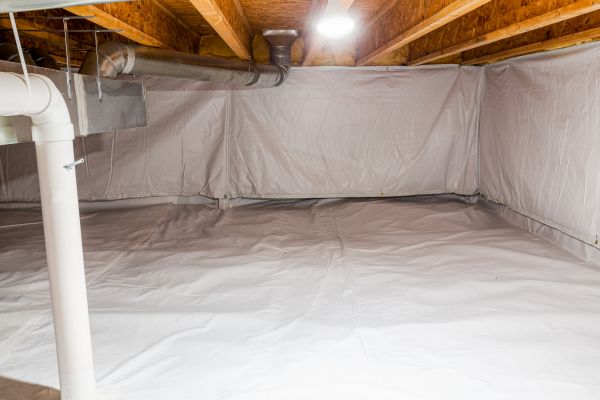 Crawl Space Moisture Control